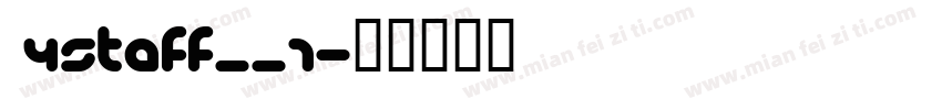  4STAFF__1字体转换